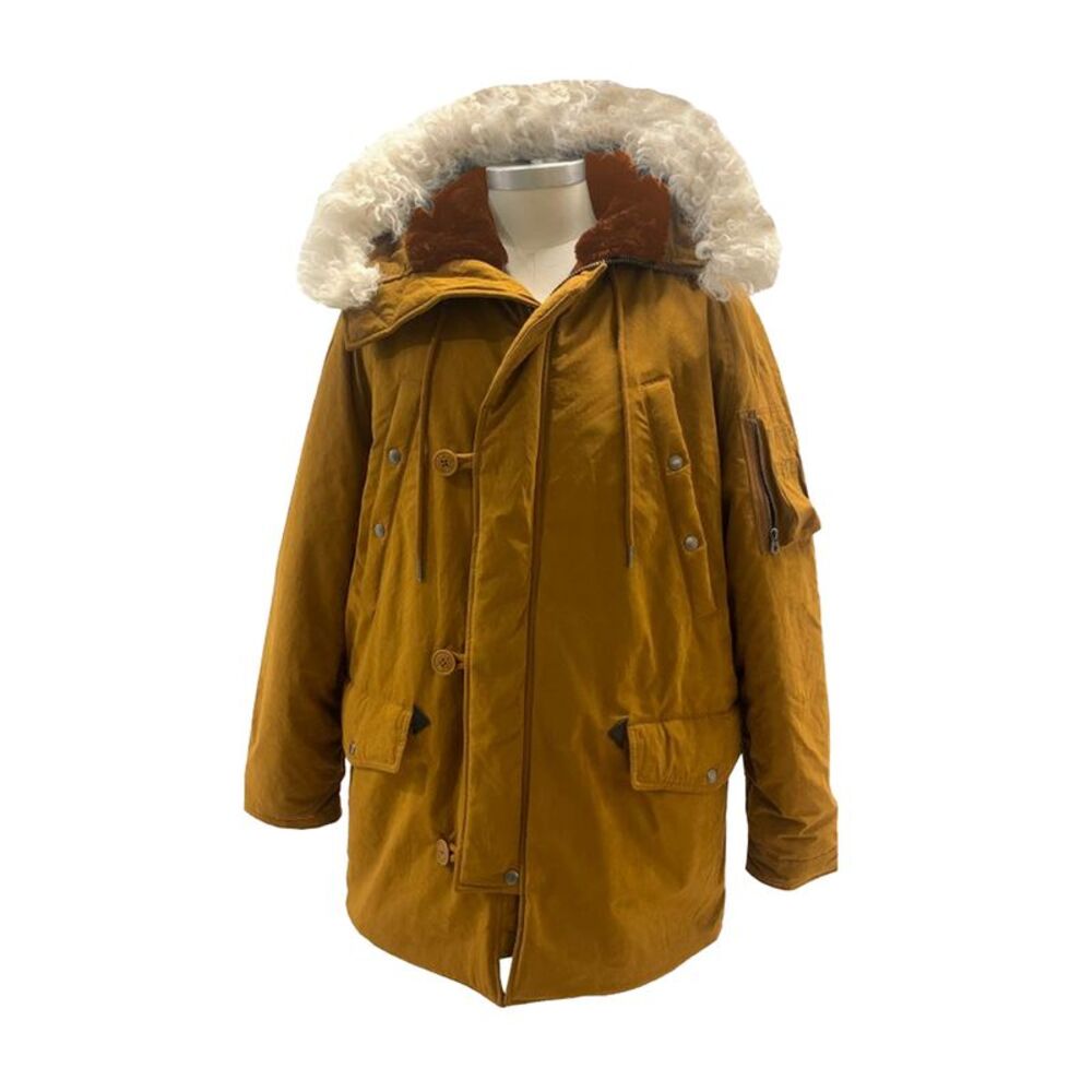 Avirex Men's Wheat N-3B Snorkel Flight Bomber Jacket AVF231O02